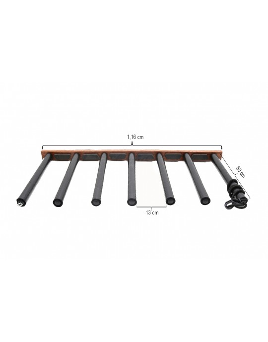 Rack Para 6 Pranchas Stand Up Paddle - Vertical - Madeira